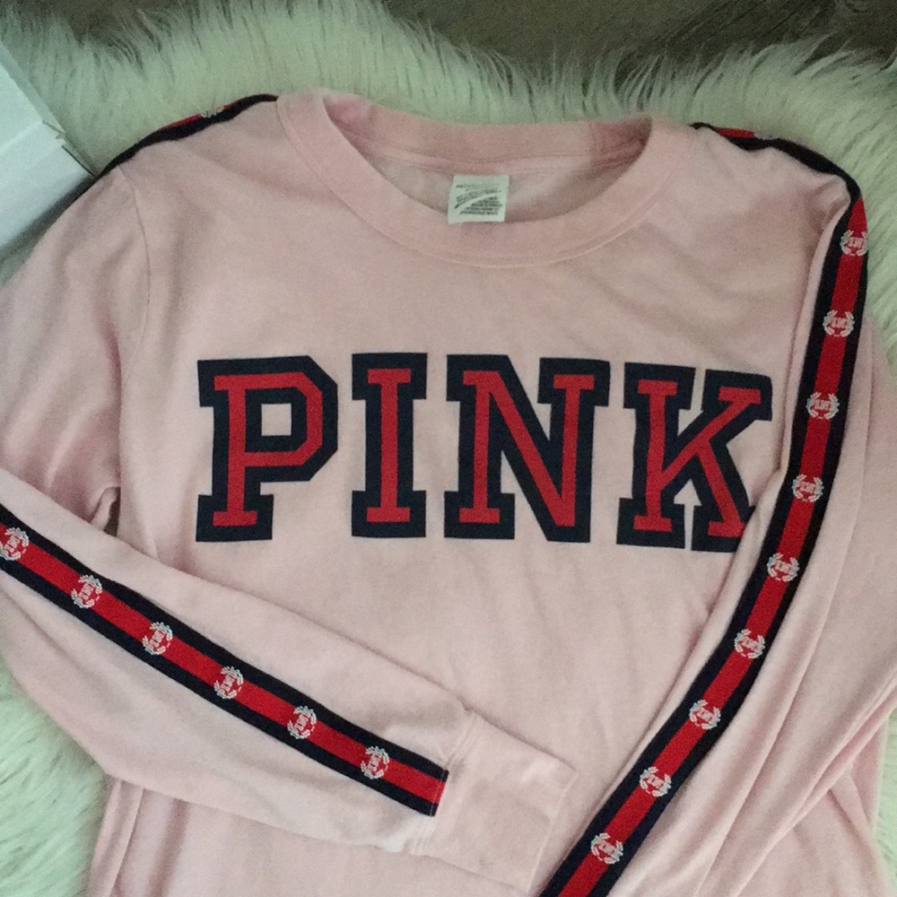 Pink long sleeve tee